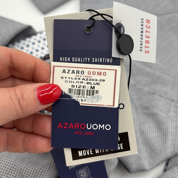 Zara Uomo Performance Collection Slim Fit Button-Up Shirt - Picture 6 of 7